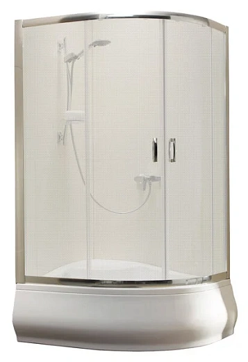 Душевой уголок Radaway Premium Plus E, 30483-01-06N, 120 x 90 x 170,  стекло фабрик