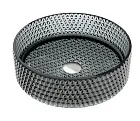 Раковина Ceramicanova Cristal CN6060, 36 см, стекло, цвет черный