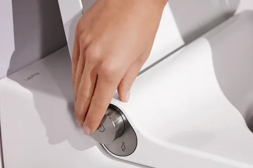 Унитаз-биде Laufen Cleanet Riva 8.2069.1.400.000.1 подвесной, безободковый