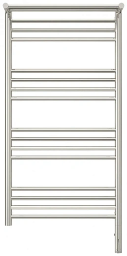 Полотенцесушитель электрический Сунержа Богема 3.0 1000x500 с полкой, хром, L/R