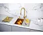 Кухонная мойка PAULMARK NEXT-MULTI SINK 54 UNI PM785445-BG (золото/брашированное золото)
