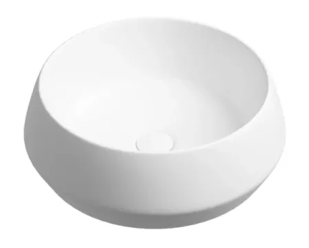 Раковина Ceramicanova Maya CN12004MW, 40 см, сантехфарфор, накладная, белый матовый
