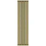 Радиатор трубчатый Сунержа Эстет-11, 7 секций, ширина 31,5 см, высота 120 см, боковое подключение, цвет состаренная бронза, 05-0302-1207