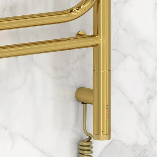 Полотенцесушитель электрический Сунержа Элегия 3.0, 1000x500, цвет золото, 03-5818-1050/03-5819-1050