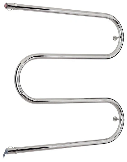 Полотенцесушитель электрический Стилье №03 М-образный 00503-6060, 600x600, хром