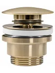 Донный клапан Rea Light Matt Gold REA-A8585 универсальный, золото