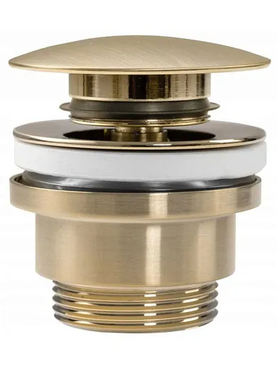 Донный клапан Rea Light Matt Gold REA-A8585 универсальный, золото