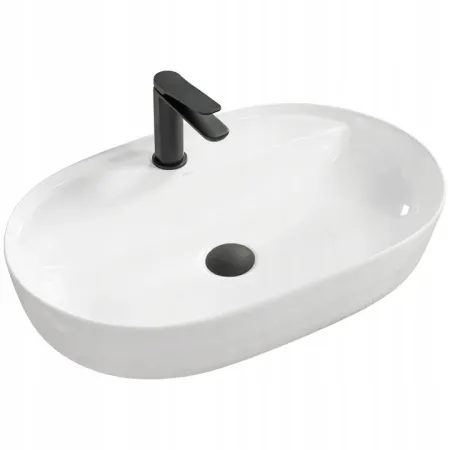 Умывальник Rea Aura 60,5x40,5 белый