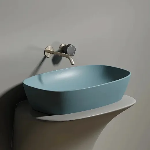Умывальник Ceramicanova Element CN6049MLG 60см сантехфарфор зеленый матовый, CN6049MLG