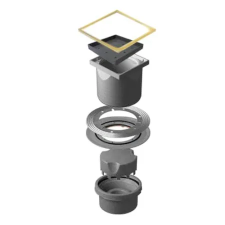 Точечный трап Pestan Confluo Standard Vertical Ceramic Gold, 13000168