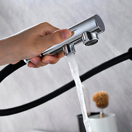 Смеситель PAULMARK SERPENTINE Se213222-CR, (хром)