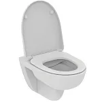 Унитаз подвесной Ideal Standard i.life A с сиденьем и крышкой с функцией плавного закрытия, T467001