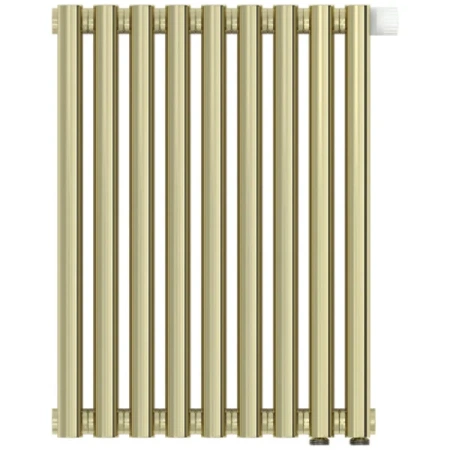 Радиатор отопления Сунержа Эстет-11 EU50, 9 секций, нижнее подключение, цвет шампань, 020-0312-5009