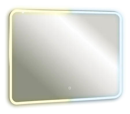 Зеркало Raval Призма 100х80 сенсор 3-6К, Prz.02.1000x800.3-6K/W/RL