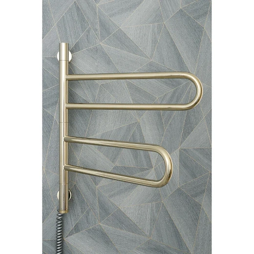 Полотенцесушитель электрический Сунержа Парео 4.0, 600x550, цвет шампань, 020-0823-0567