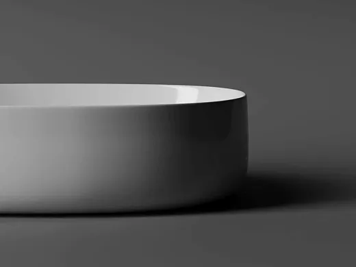 Умывальник Ceramicanova Element CN5023 54х35х14.5см накладной овальный без перелива, CN5023