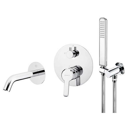 Душевая система скрытого монтажа DEANTE_011W хром