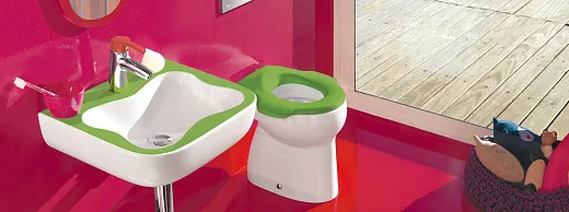 Сиденье для унитаза Laufen Florakids 891032, детское