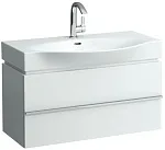 Тумба под раковину Laufen Palace New 4.0125.2.075.463.1, белый матовый, 2 выдвижных ящика