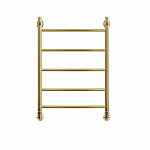 Полотенцесушитель Ростела Виктория нижнее подключение 1/2" 50x60 5 перекладин золото Полотенцесушитель Ростела Виктория нижнее подключение 1/2" 50x60 5 перекладин золото
