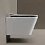 Подвесной безободковый унитаз Ceramicanova Miro CN11003T, Торнадо, крышка микролифт, белый
