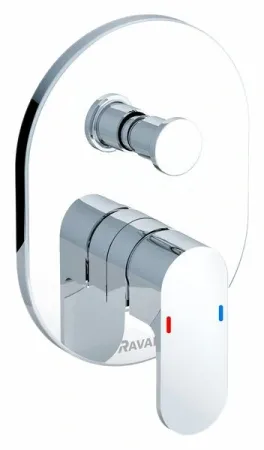 Смеситель Ravak Chrome CR 065.00 для ванны с душем (Товар с экспозиции)