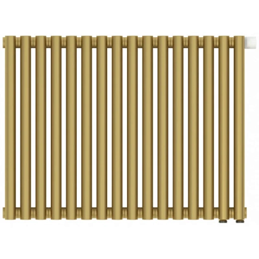 Радиатор трубчатый Сунержа Эстет-11 EU50, 16 секций, нижнее подключение, цвет матовое золото, 032-0312-5016