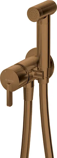 Смеситель для биде Deante Silia Bronze Br BQS_C34M брашированная бронза