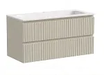 Тумба под раковину Sancos Snob T 100 см подвесная, Beige Soft, SNT100CE