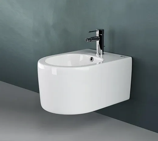 Биде Ceramicanova Moments CN3004 37 x 49 x 30 см подвесное, сантехфарфор