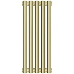 Радиатор отопления Сунержа Эстет-11, 5 секций, боковое подключение, цвет шампань, 020-0302-5005 Радиатор отопления Сунержа Эстет-11, 5 секций, боковое подключение, цвет шампань, 020-0302-5005