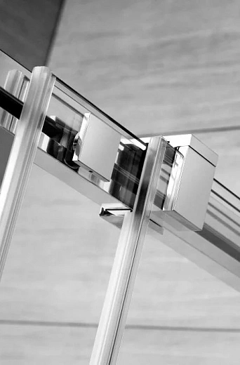 Душевая дверь Radaway Espera KDJ, DWJ 545 R, 54.5 х 200 см, стекло прозрачное, профиль хром, правая, 380545-01R