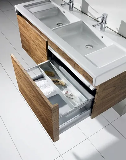 Умывальник Roca Stratum 130 двойной 130х50см, 327630000