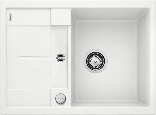 Мойка Blanco Metra 45S Compact, 519576, белый, SILGRANIT, 68 x 50 x 19 см