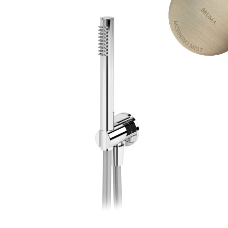 Душевой гарнитур Bruma Nautic 1455914MM Morning Mist сталь матовая Душевой гарнитур Bruma Nautic 1455914MM Morning Mist сталь матовая