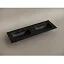 Умывальник Ceramicanova Grace CN7022MBWx 141см сантехфарфор черный матовый, CN7022MBWx
