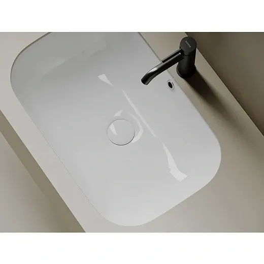 Раковина Ceramicanova Era CN15007, 61 см, сантехфарфор, белый