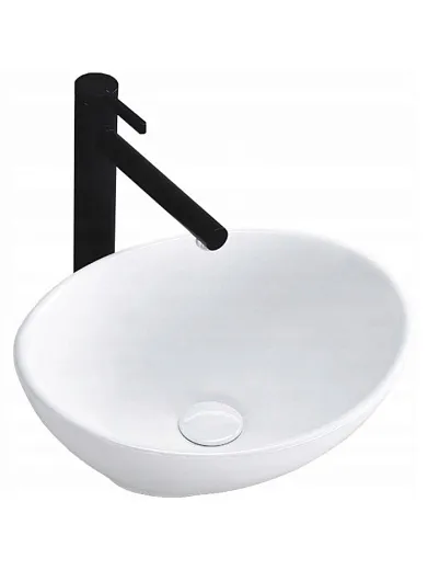 Умывальник Rea Sofia Mini White 34х27 белый, REA-U0623
