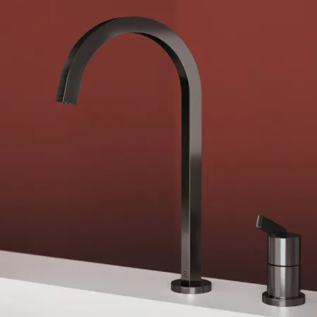Смеситель для кухонной мойки Ideal Standard GUSTO BD423A5с высоким трубчатым квадратным изливом