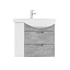 Тумба напольная Volna Vario Z 70.2Y под умывальник Балтика 70 бетон