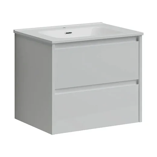 Тумба под раковину Sancos Libra LB60W 60, подвесная, белый глянец