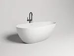 Ванна Salini Paola In 101612GF, 172 х 82 см, из искусственного камня S-Sense, цвет белый, покраска по RAL полностью