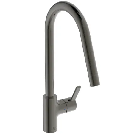 Смеситель для кухонной мойки Ideal Standard GUSTO BD414A5 с высоким трубчатым вытяжным изливом R-типа