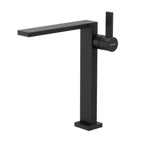 Смеситель для раковины Sancos Linn SC9020MB, черный матовый