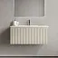 Тумба под раковину Sancos SNOB R 1.0, SNR1.090CE, 90 см, подвесная, Beige Soft