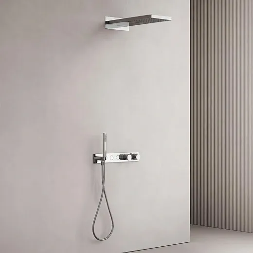 Душевая система Sancos Linn SC9023CH, термостатическая, хром