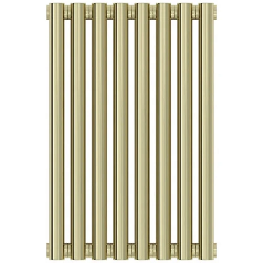 Радиатор отопления Сунержа Эстет-00, 8 секций, боковое подключение, цвет шампань, 020-0332-5008