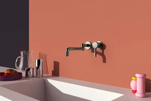 Смеситель для кухонной мойки настенный Ideal Standard GUSTO BD426A5 с трубчатым изливом 246 мм