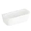 Ванна акриловая VitrA Geo 180 x 80.5 см приставная+ножки+скрытый сифон сифон, прямоугольная, белая, 65420006000