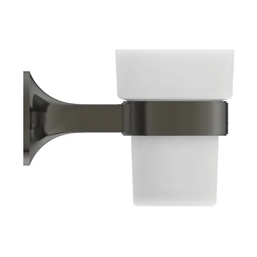 Стакан с держателем, матовое стекло Ideal Standard La Dolce Vita T5506A5 для настенного монтажа